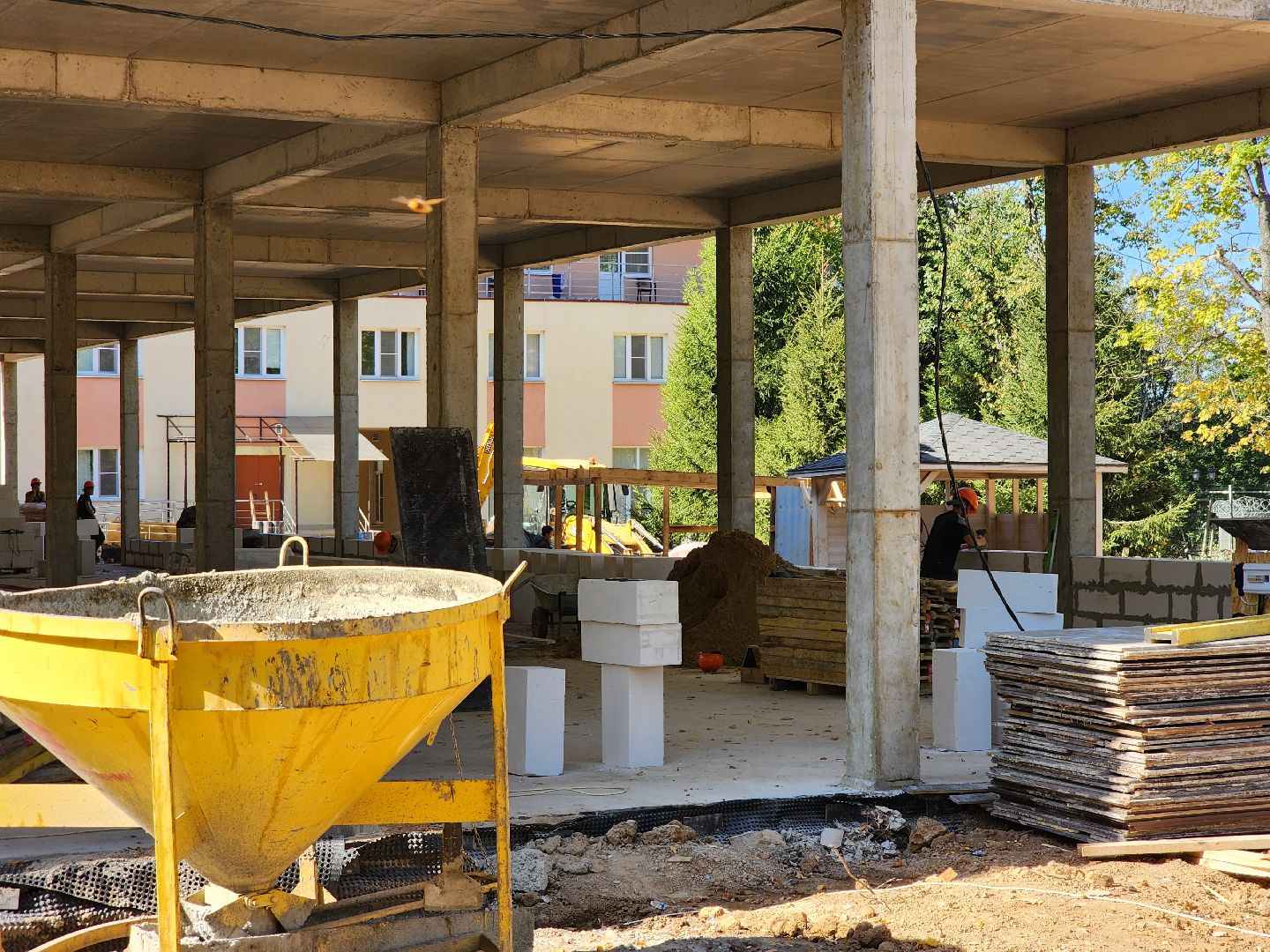 Подольск, Ясенки, Бассейн в Ясенках, Строительство,