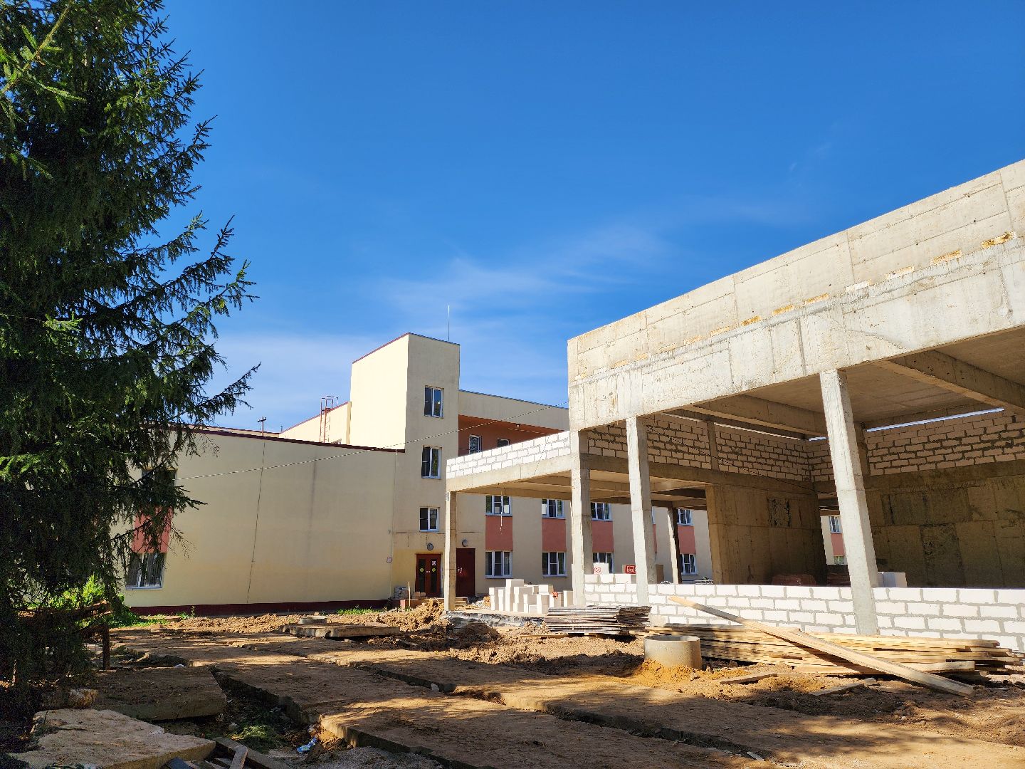 Подольск, Ясенки, Бассейн в Ясенках, Строительство,