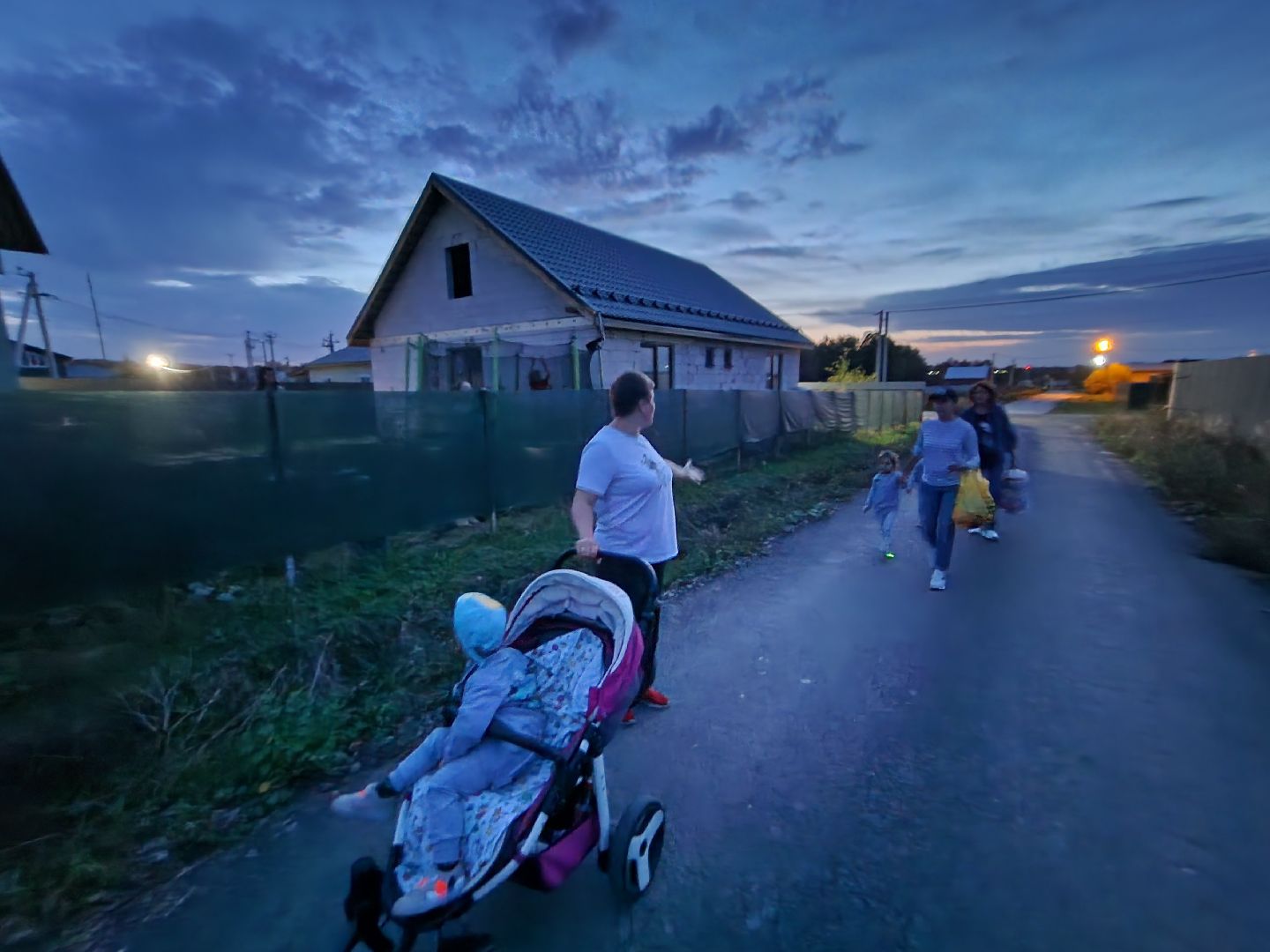 Чехов, поселок Васькино, выездная администрация, встреча с жителями, обращения жителей, Елена Валяева, многодетная мама, жильё, земельные участки, освещение, пешеходный переход, электроснабжение, контейнерная площадка,