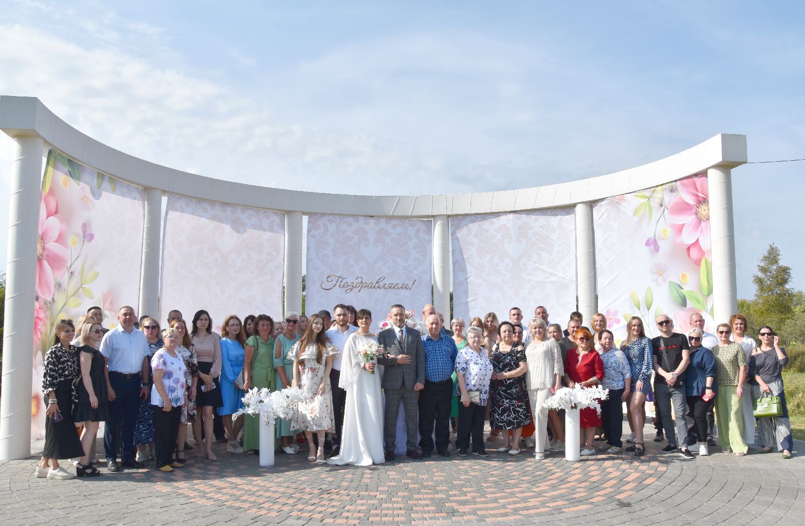 свадьба, выездная регистрация брака, парк крестов брод, Рошаль,