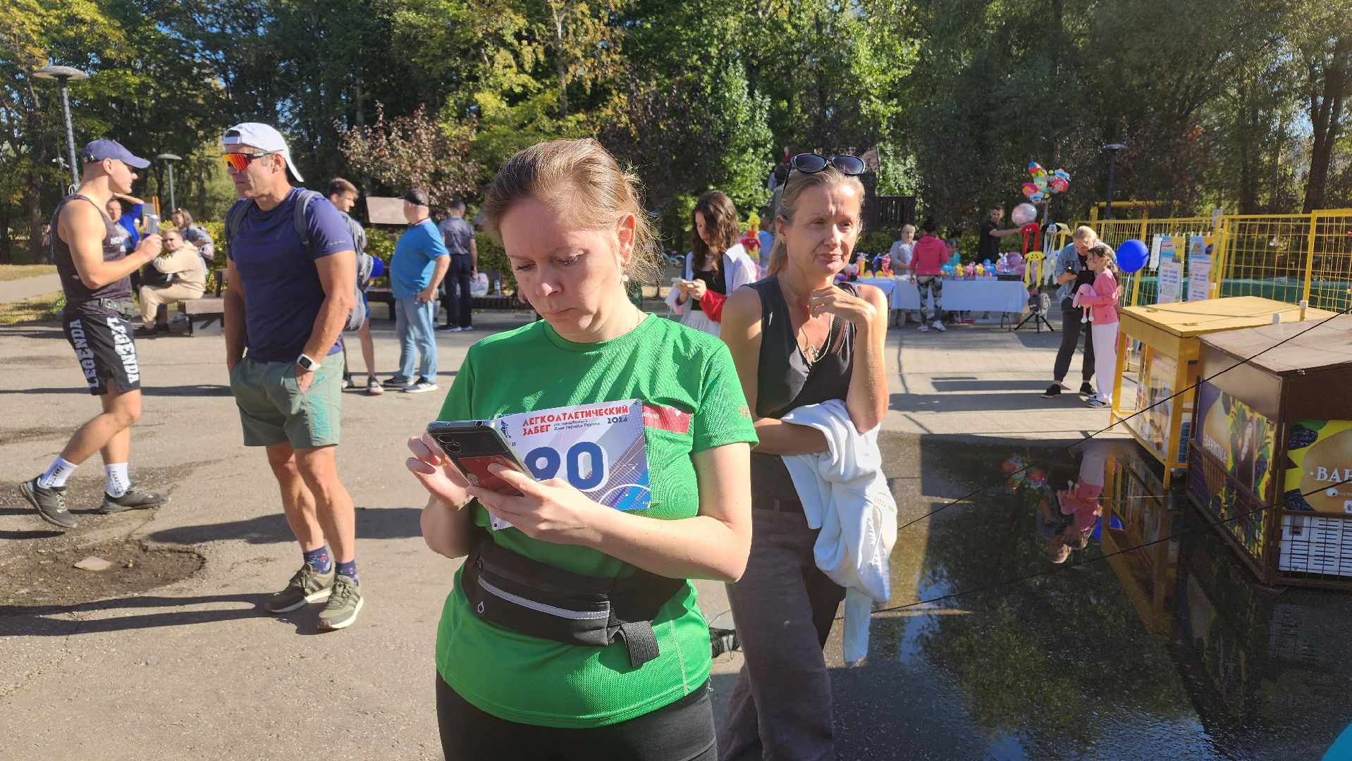 Реутов, спорт, реутов бежит, забег, фабричный пруд, день города, праздник,