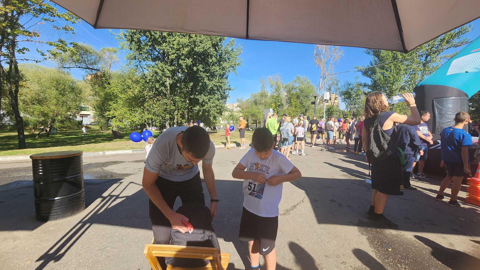 Реутов, спорт, реутов бежит, забег, фабричный пруд, день города, праздник,