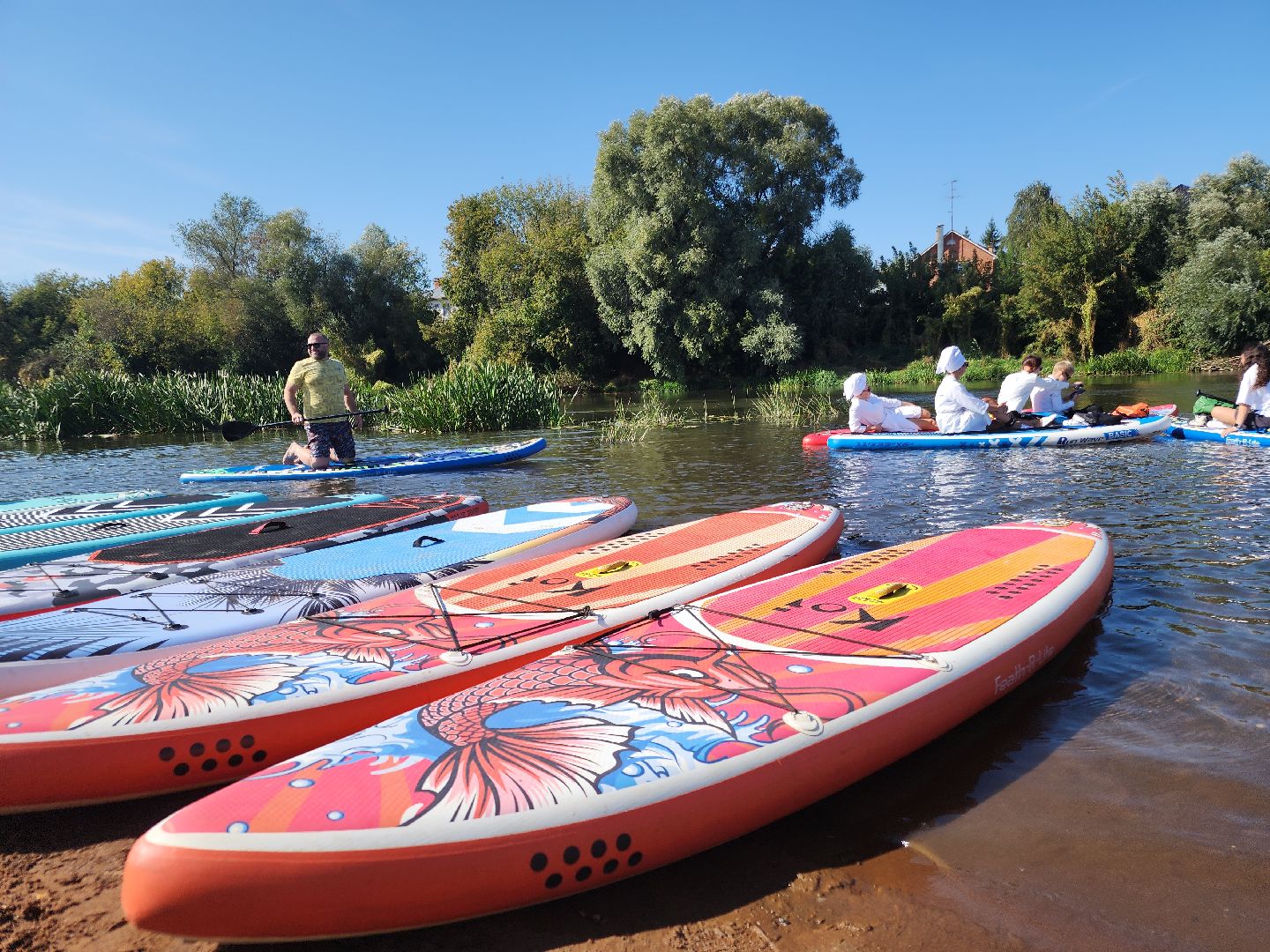 сплав, сплав на сапбордах, орехово зуево, день города 2024,