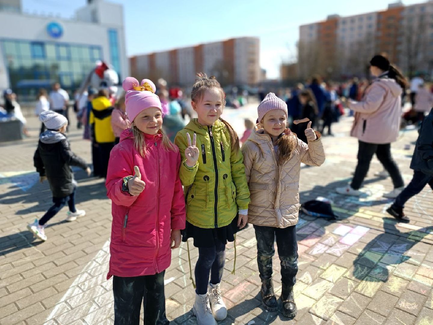 Можайск, Можайский го, День космонавтики, Юрий Гагагрин, Поехали, акция, большая раскраска