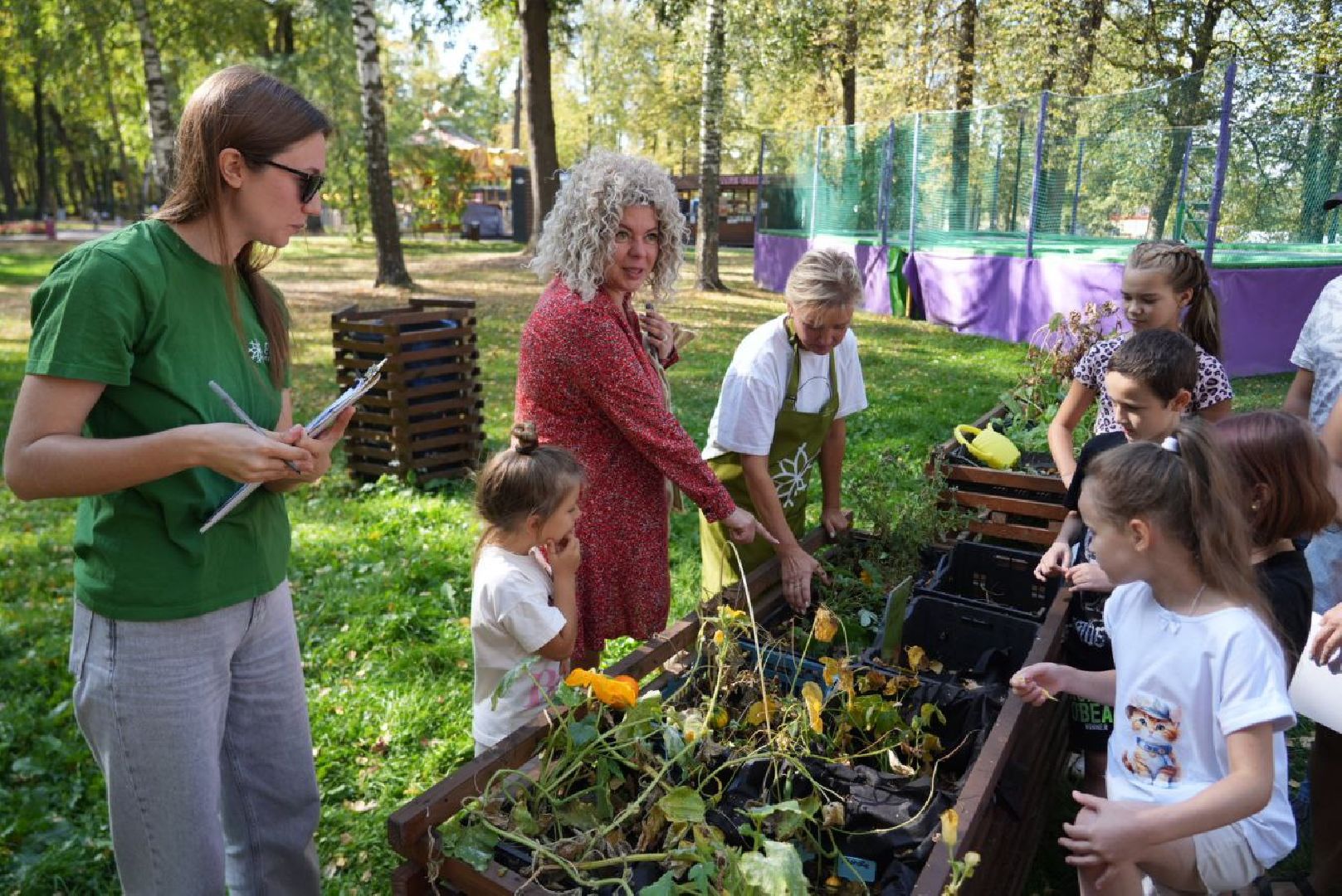 Парки Подмосковье, Парки МО, Скитские пруды, Сергиев Посад, Общественный огород,