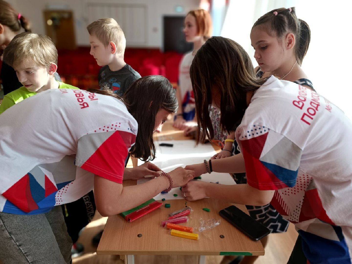 Можайск, Можайский го, Подмосковье, акция, дети, Семейный центр, День космонавтики, викторина, волонтёры