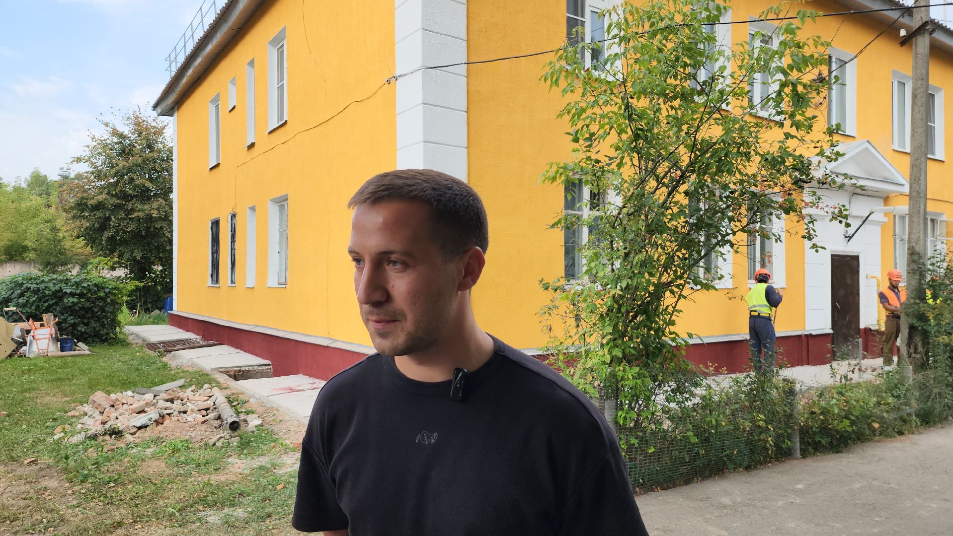 серпухов, улица калинина, ремонт фасада дома, капитальный ремонт мкд, региональная программа,