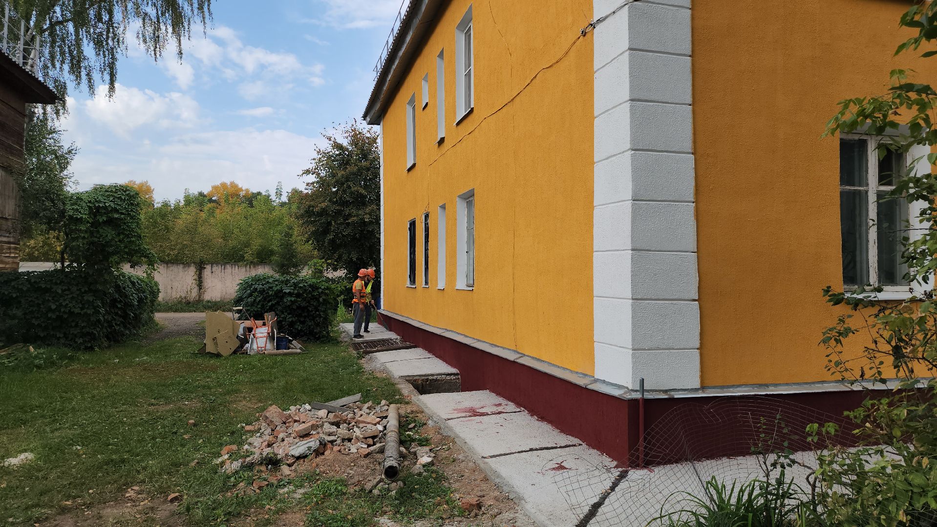 серпухов, улица калинина, ремонт фасада дома, капитальный ремонт мкд, региональная программа,