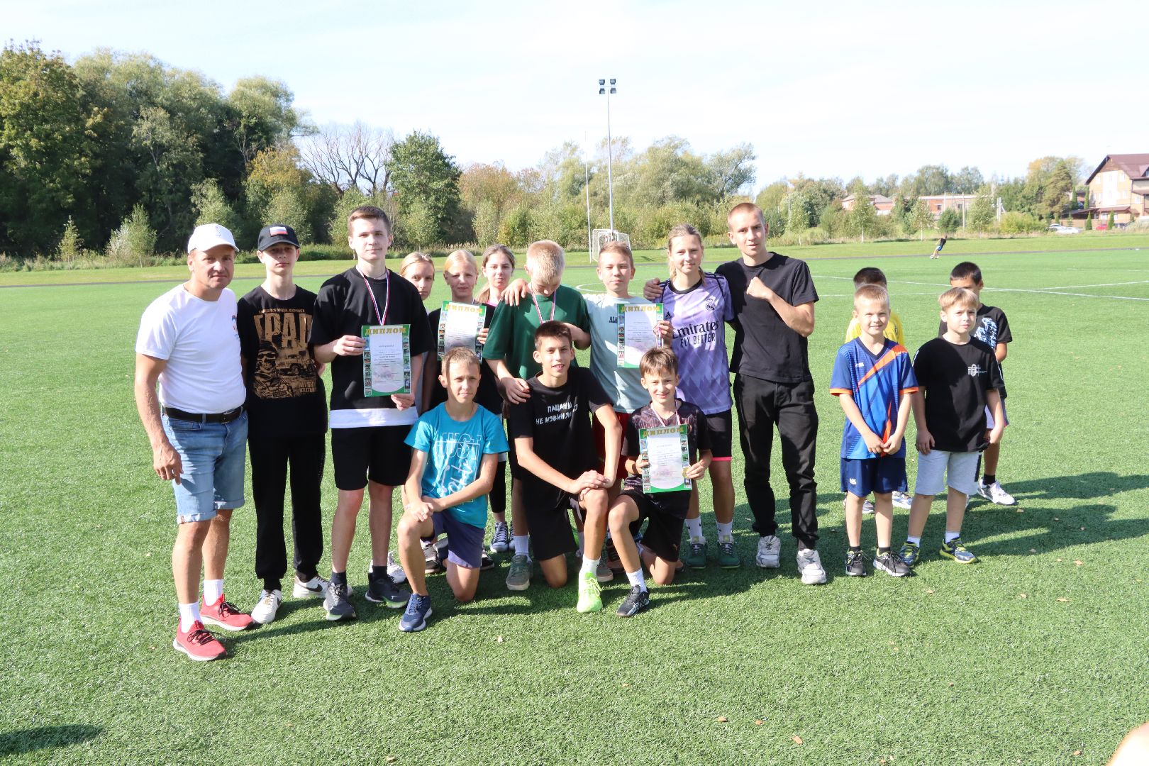 лотошино, лотошинский стадион, спорт, кросс, бег, дети,