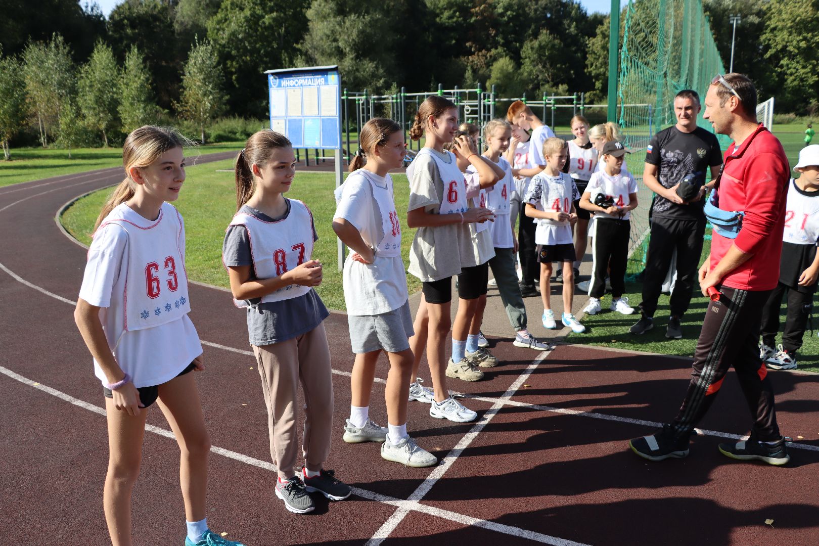 лотошино, лотошинский стадион, спорт, кросс, бег, дети,