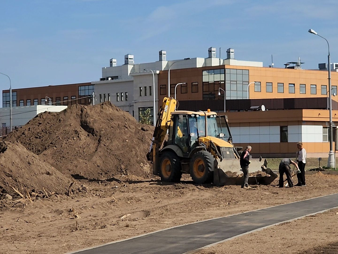 Дубна, Строительство дороги, оэз дубна,