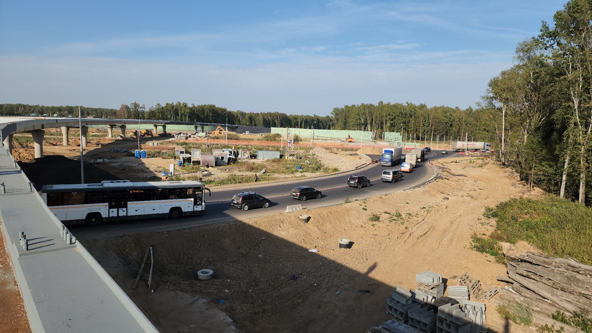 Лобня, Северный обход, Дороги,