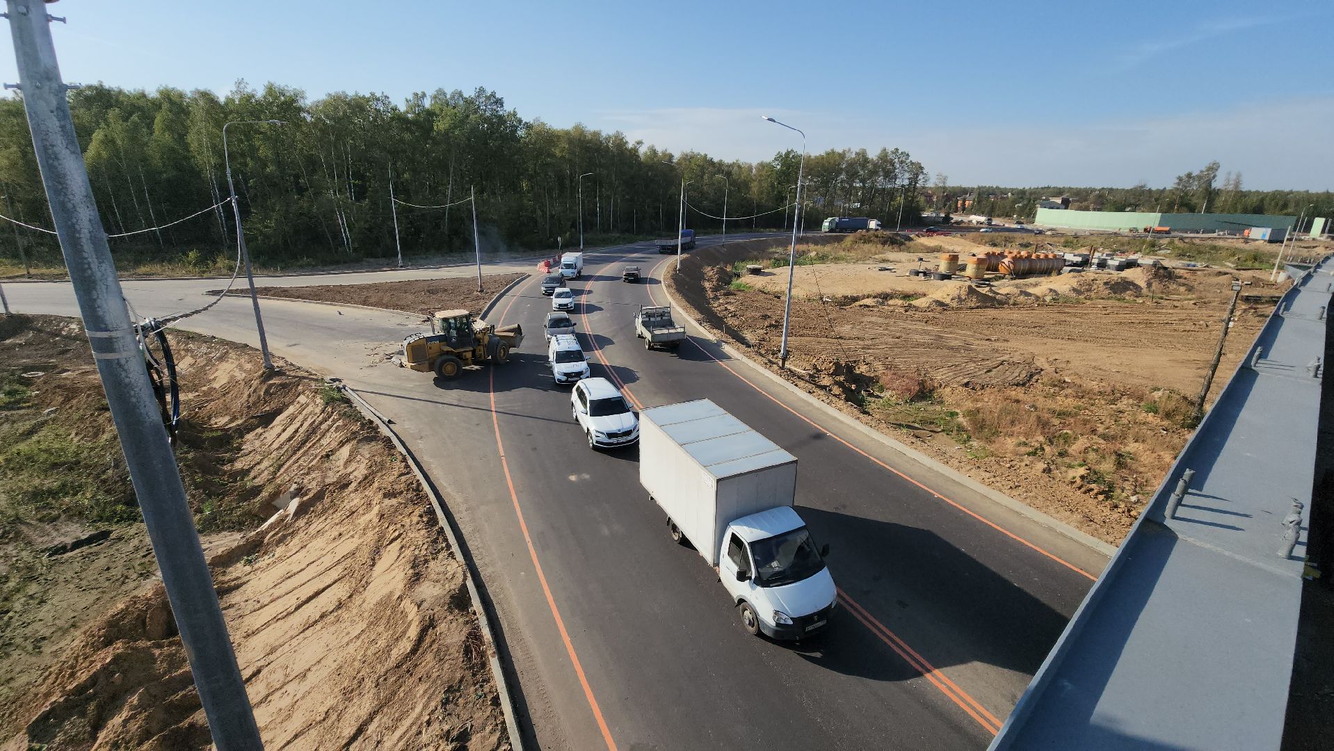 Лобня, Северный обход, Дороги,