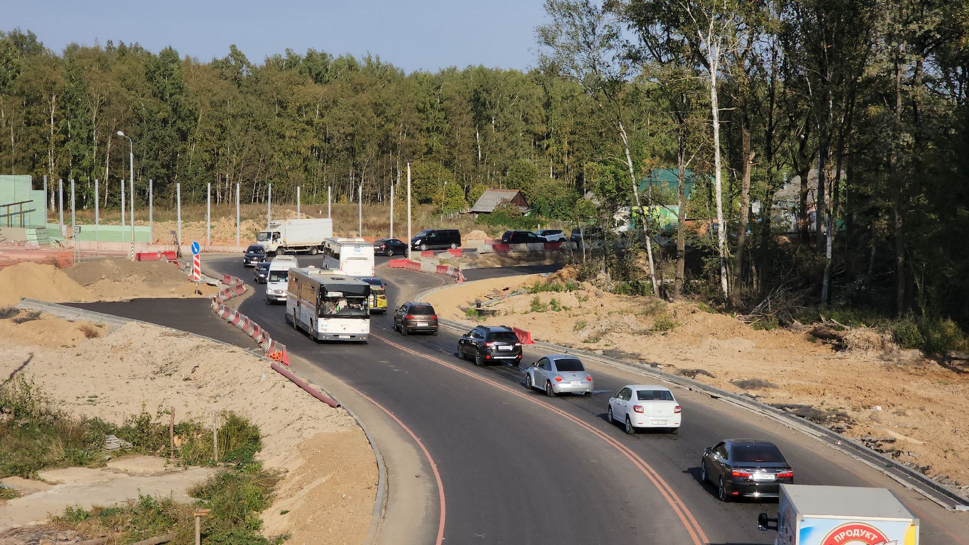 Лобня, Северный обход, Дороги,