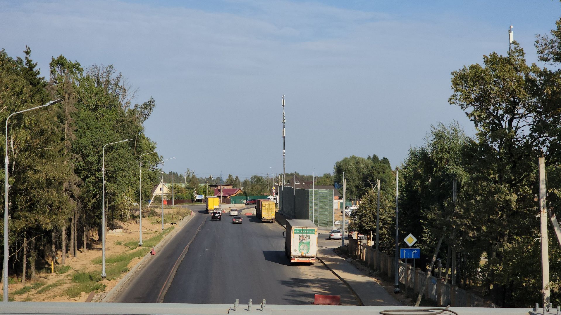 Лобня, Северный обход, Дороги,