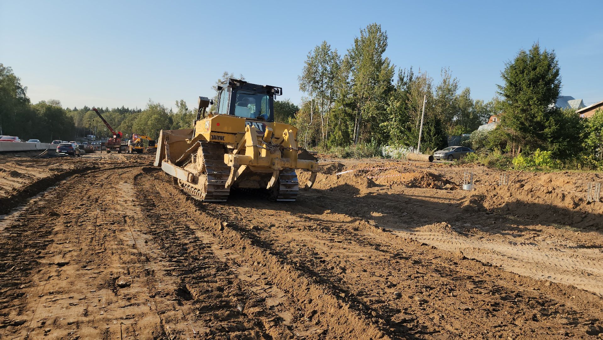 Лобня, Северный обход, дорога,