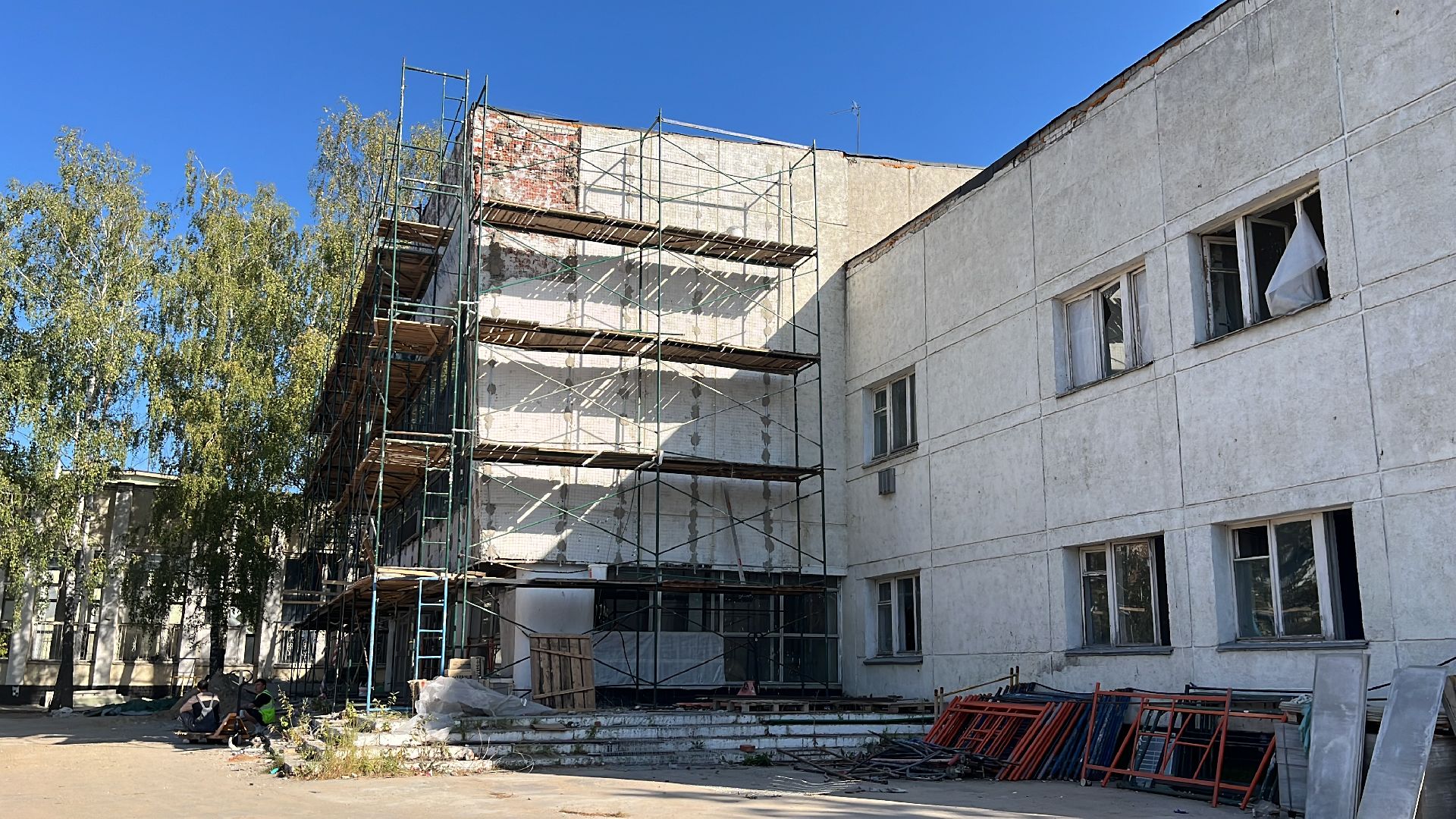 ремонот, капремонт, капитальный ремонт, кдц, кдц «заря»,