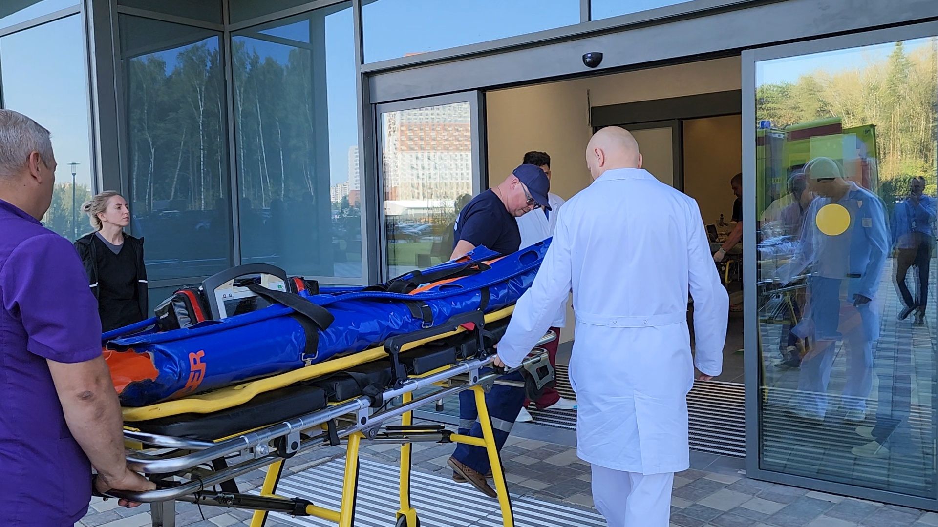 красногорск, санавиация, детский клинический центр им Рошаля, реанимация, Подмосковье,