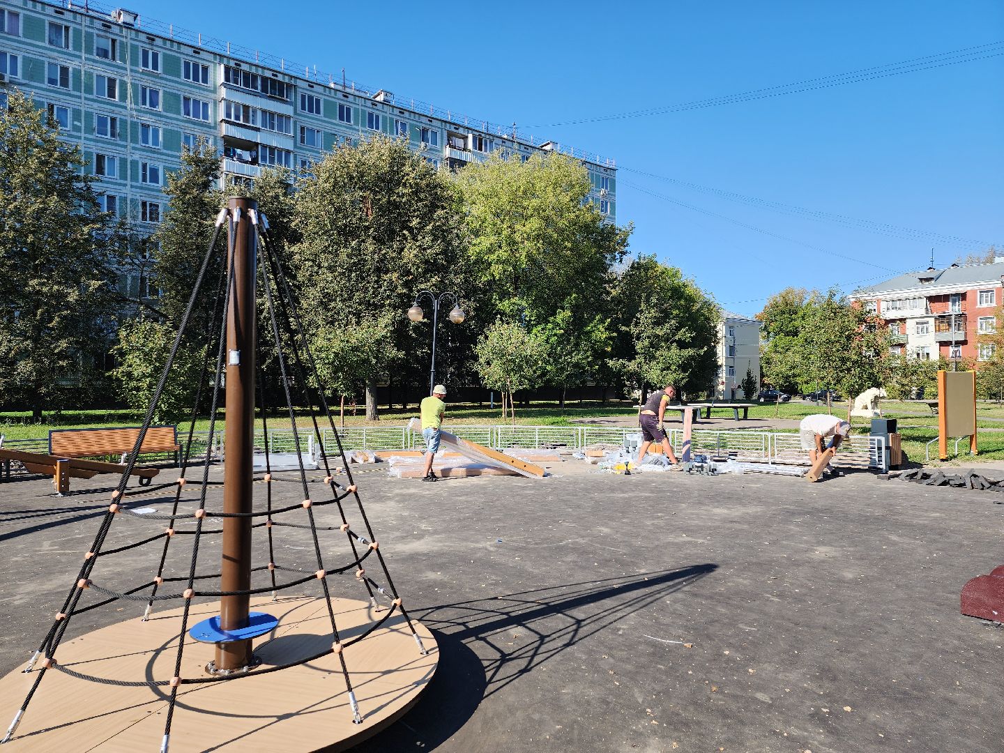 серпухов, подмосковье, новая детская площадка, губернаторская площадка,