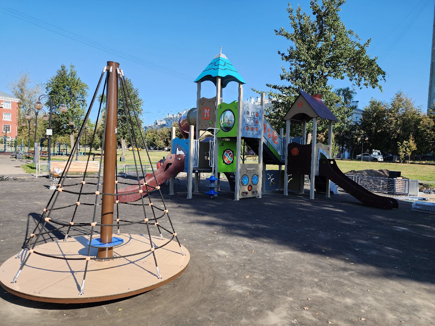 серпухов, подмосковье, новая детская площадка, губернаторская площадка,