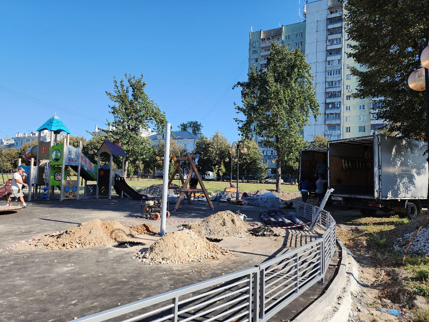 серпухов, подмосковье, новая детская площадка, губернаторская площадка,