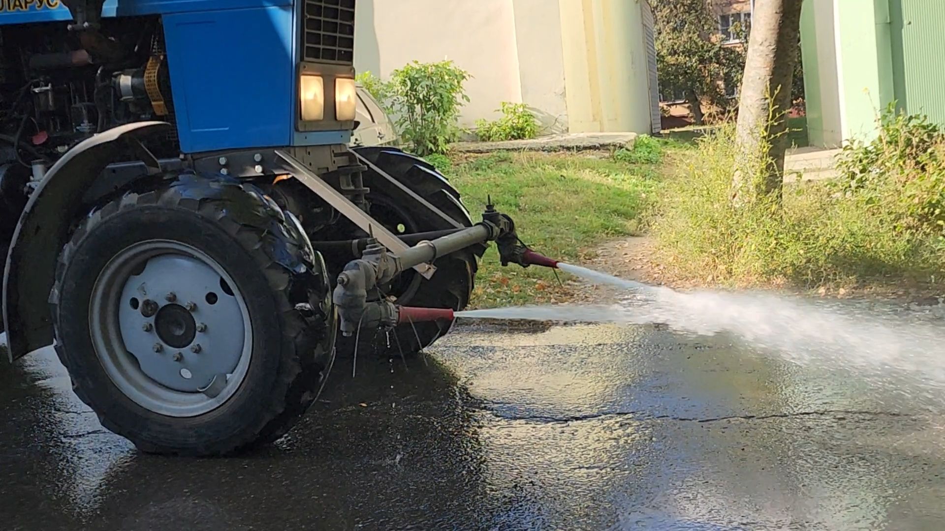 Бронницы, Уборка дворов, Осенняя уборка дворов, Благоустройство,