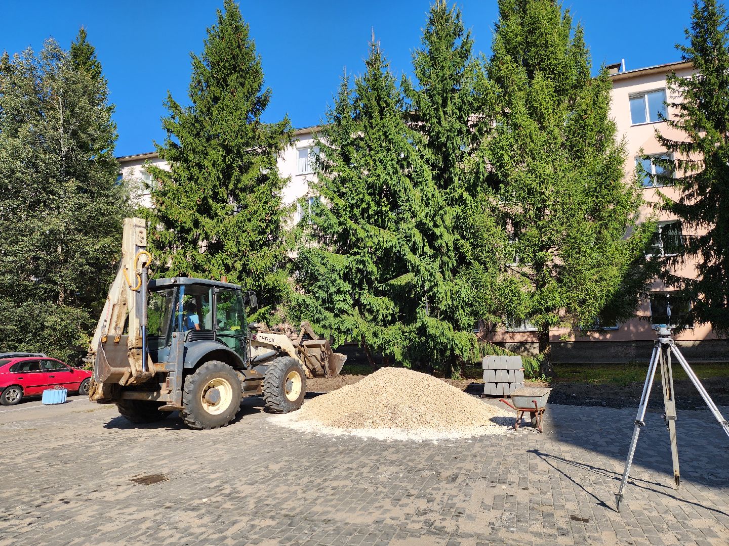 Дубна, Университет Дубна, Благоустройство, Ремонт дороги,