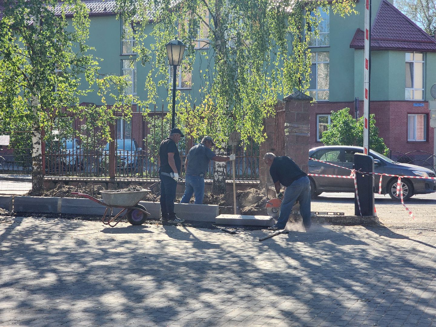 Дубна, Университет Дубна, Благоустройство, Ремонт дороги,