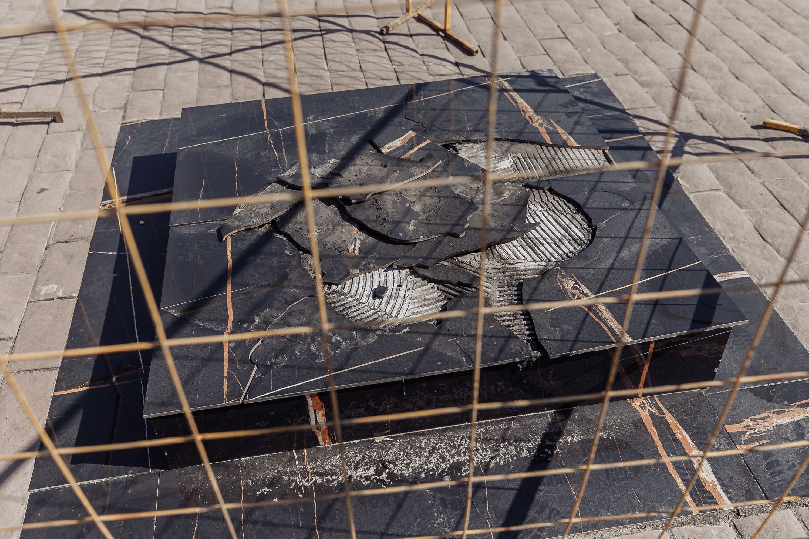 День Победы, Вечный огонь, Куровское, Орехово-Зуево, ремонт