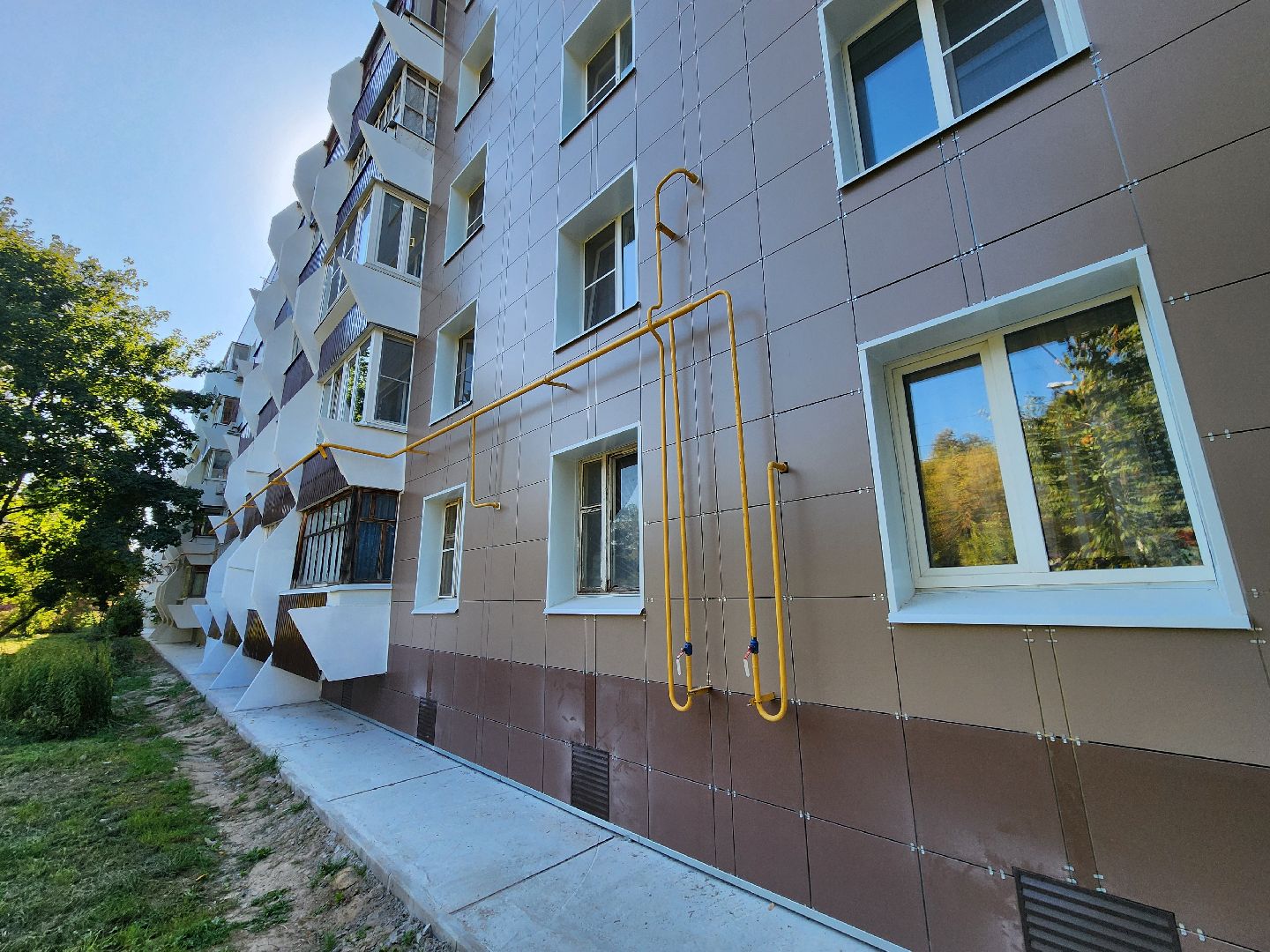 Чехов, улица Ильича, МКД, фасад, капремонт, реконструкция, теплоизоляция, гидроизоляция, газоснабжение,фонд капитального ремонта,