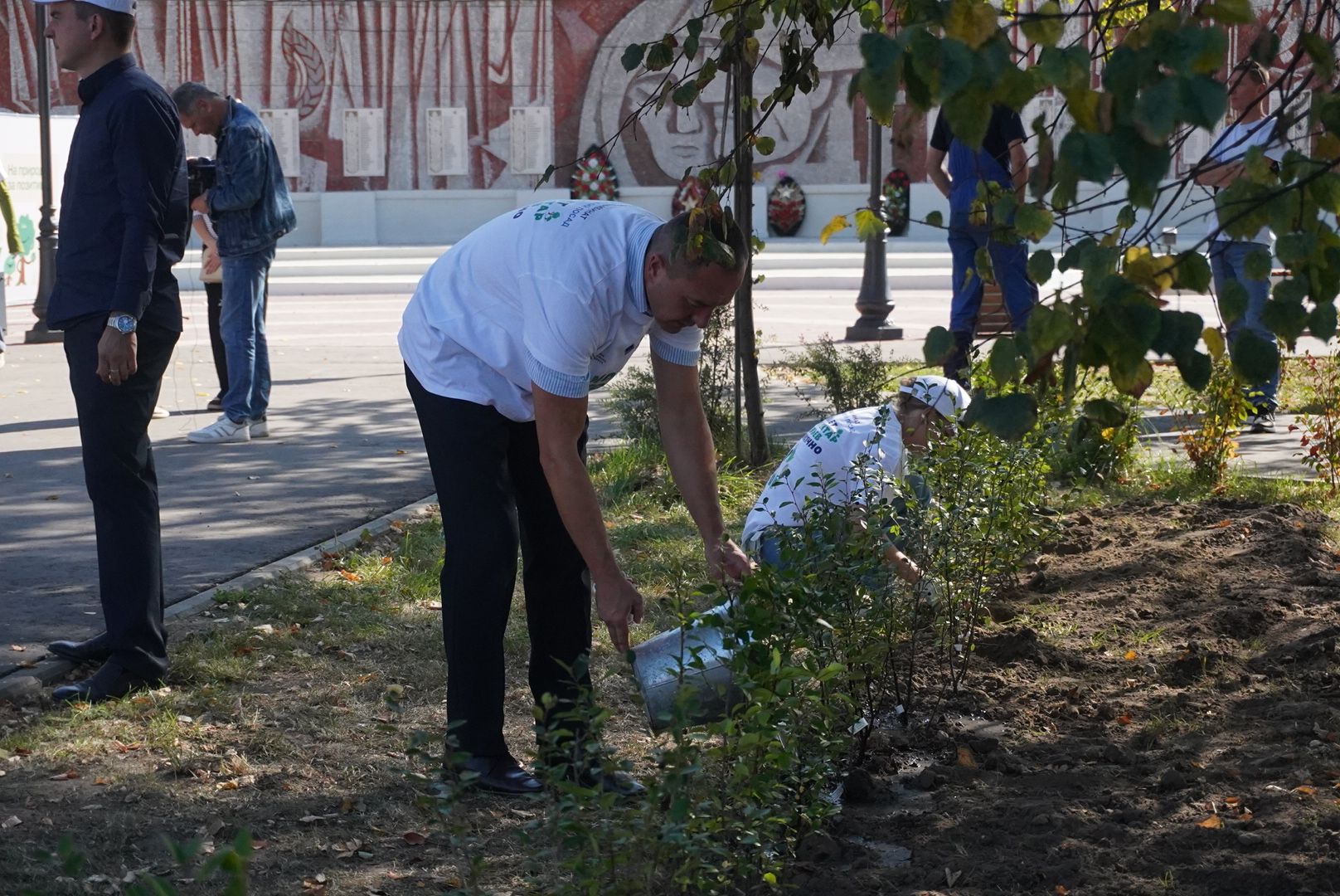 Павловский Посад, город округ павловский посад, люди, лес, акция, деревья,