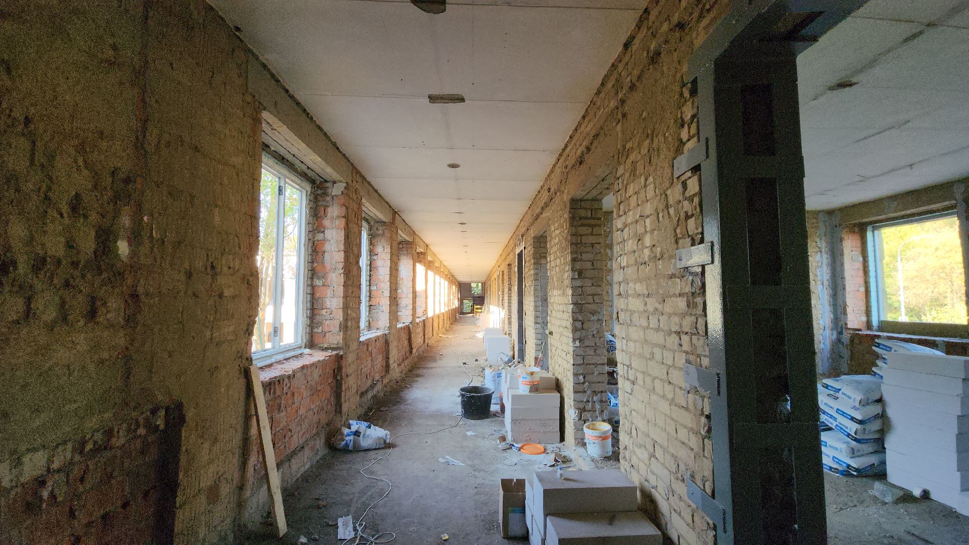 Школа, Реконструкция, Лобня,