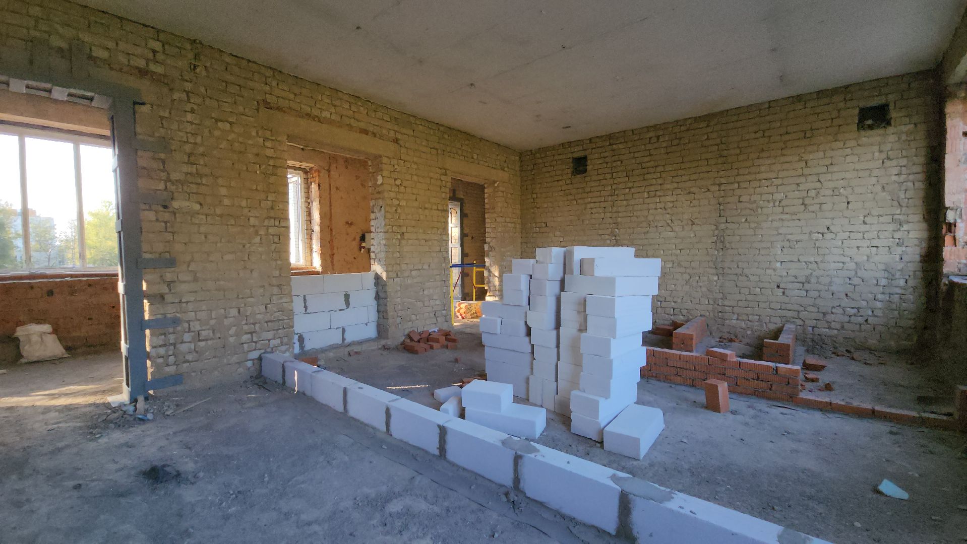 Школа, Реконструкция, Лобня,