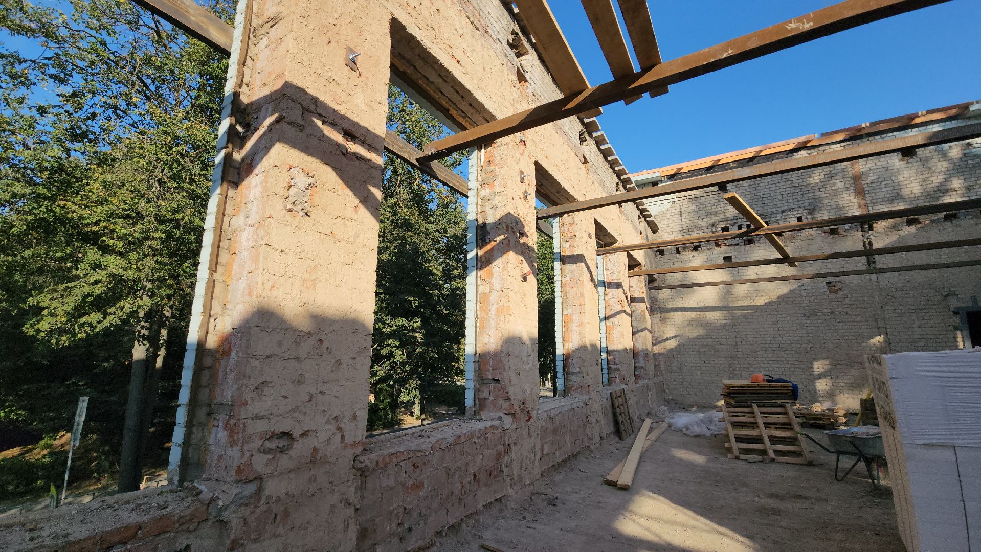 Школа, Реконструкция, Лобня,