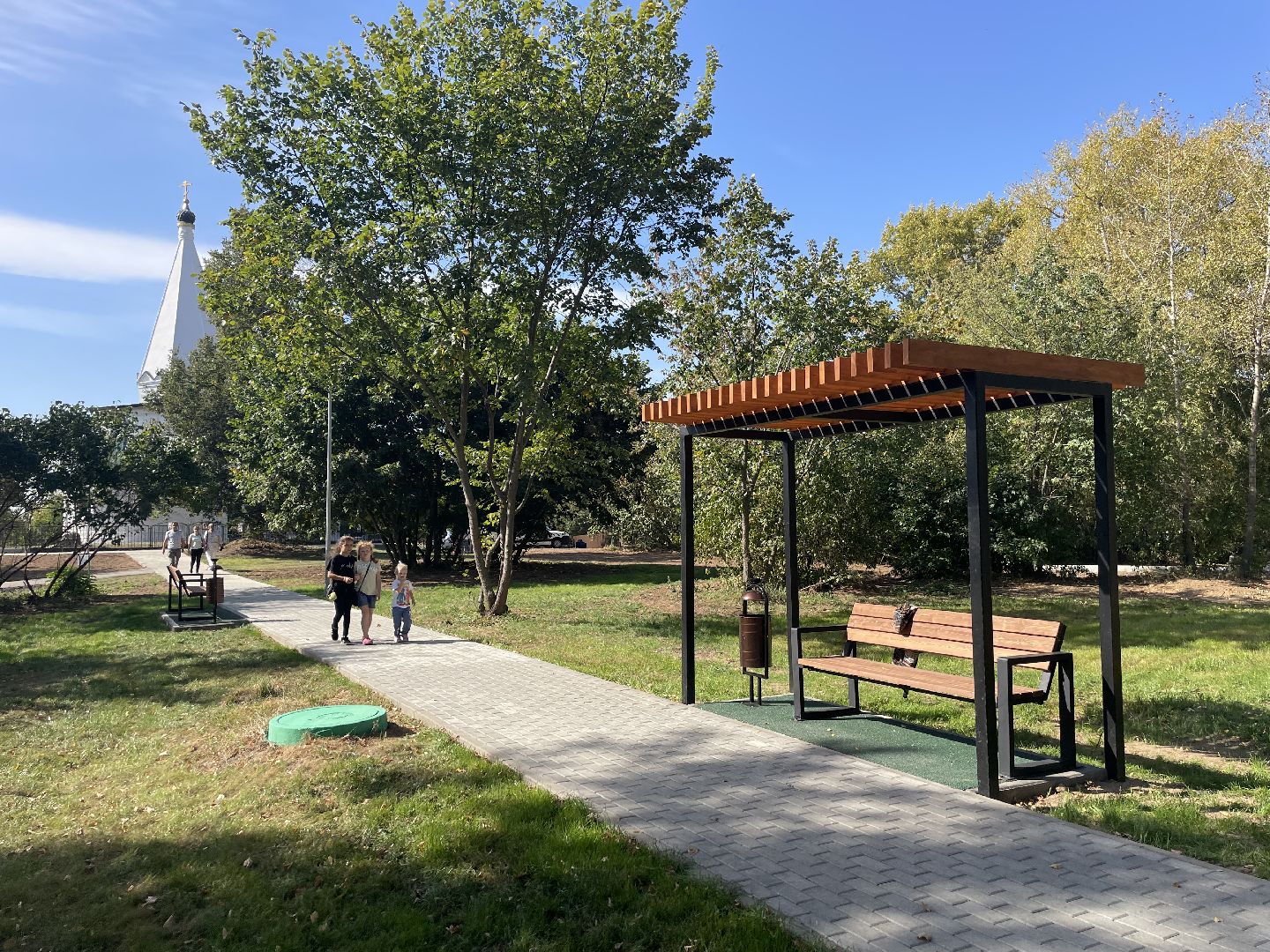 лыткарино сквер, лыткарино 6 микрорайон, Скверы Подмосковья,