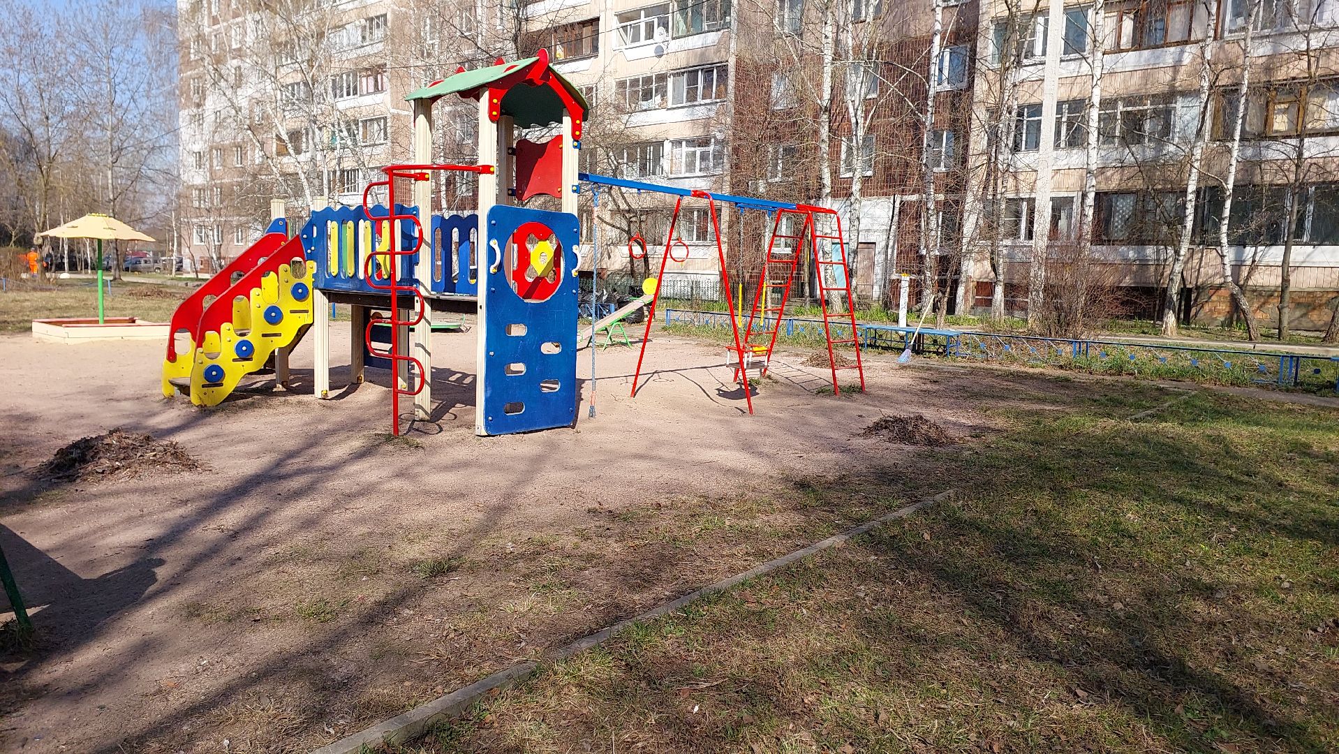 субботник, месячник по уборке, подмосковье, комбинат благоустройства, серпухов,