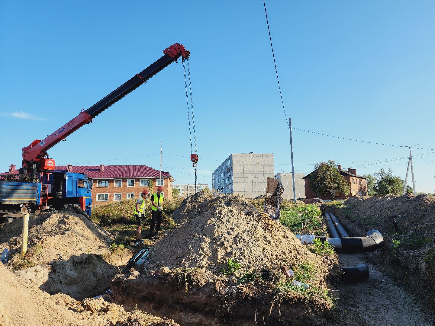 ЖКХ, Капитальный ремонт, Теплосети, отопление, ОЗП, Егорьевск, Подмосковье, Московская область,