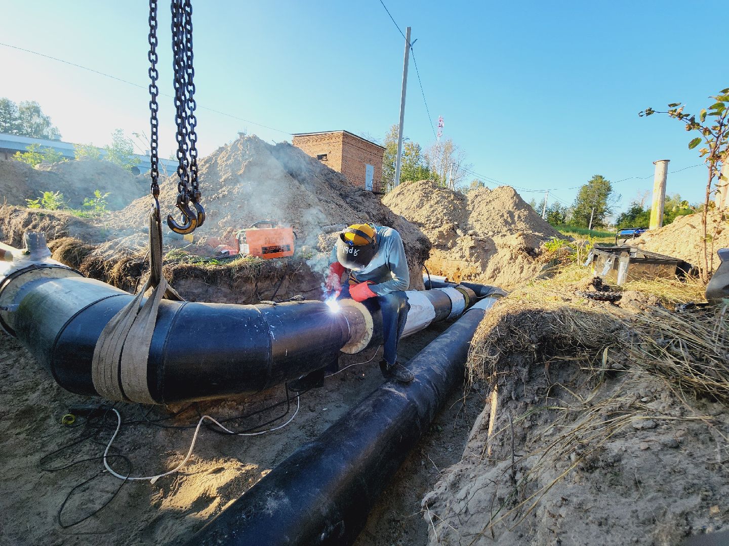 ЖКХ, Капитальный ремонт, Теплосети, отопление, ОЗП, Егорьевск, Подмосковье, Московская область,