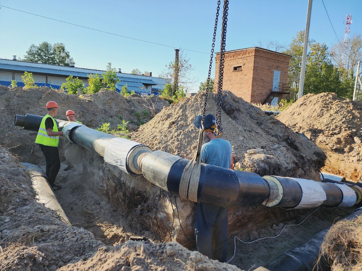 ЖКХ, Капитальный ремонт, Теплосети, отопление, ОЗП, Егорьевск, Подмосковье, Московская область,