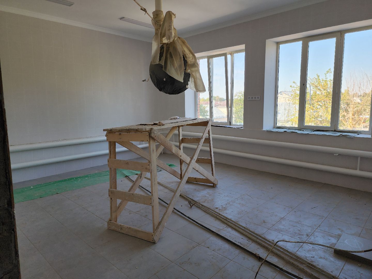 ремонт больницы, реанимационное отлеление, рузская больница, руза, здравоохранение, здравоохранение подмосковья, рузский городской округ,