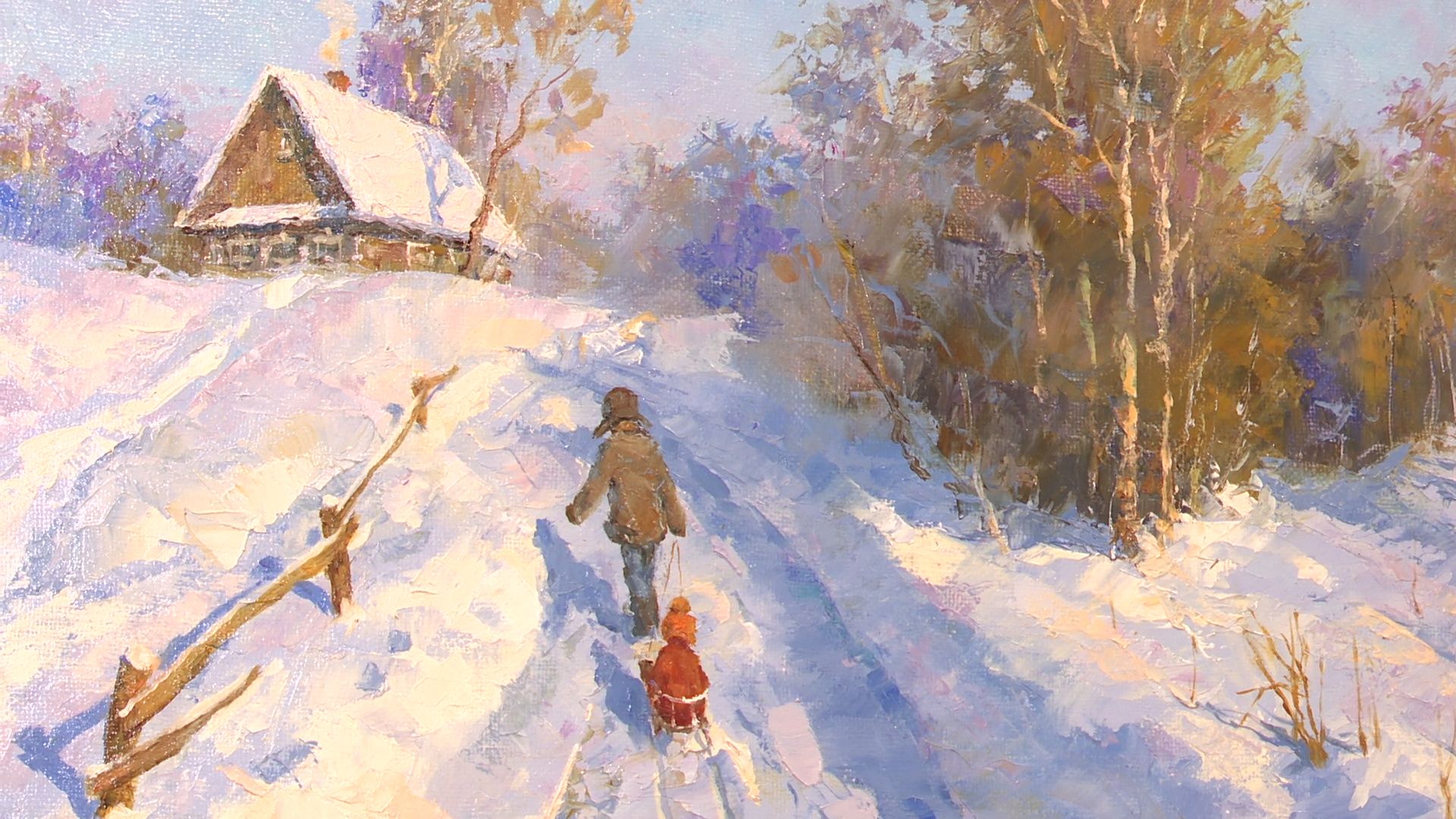 Реутов, выставка, музей, Как прекрасен этот мир, живопись, картины,Дмитрий Левин,