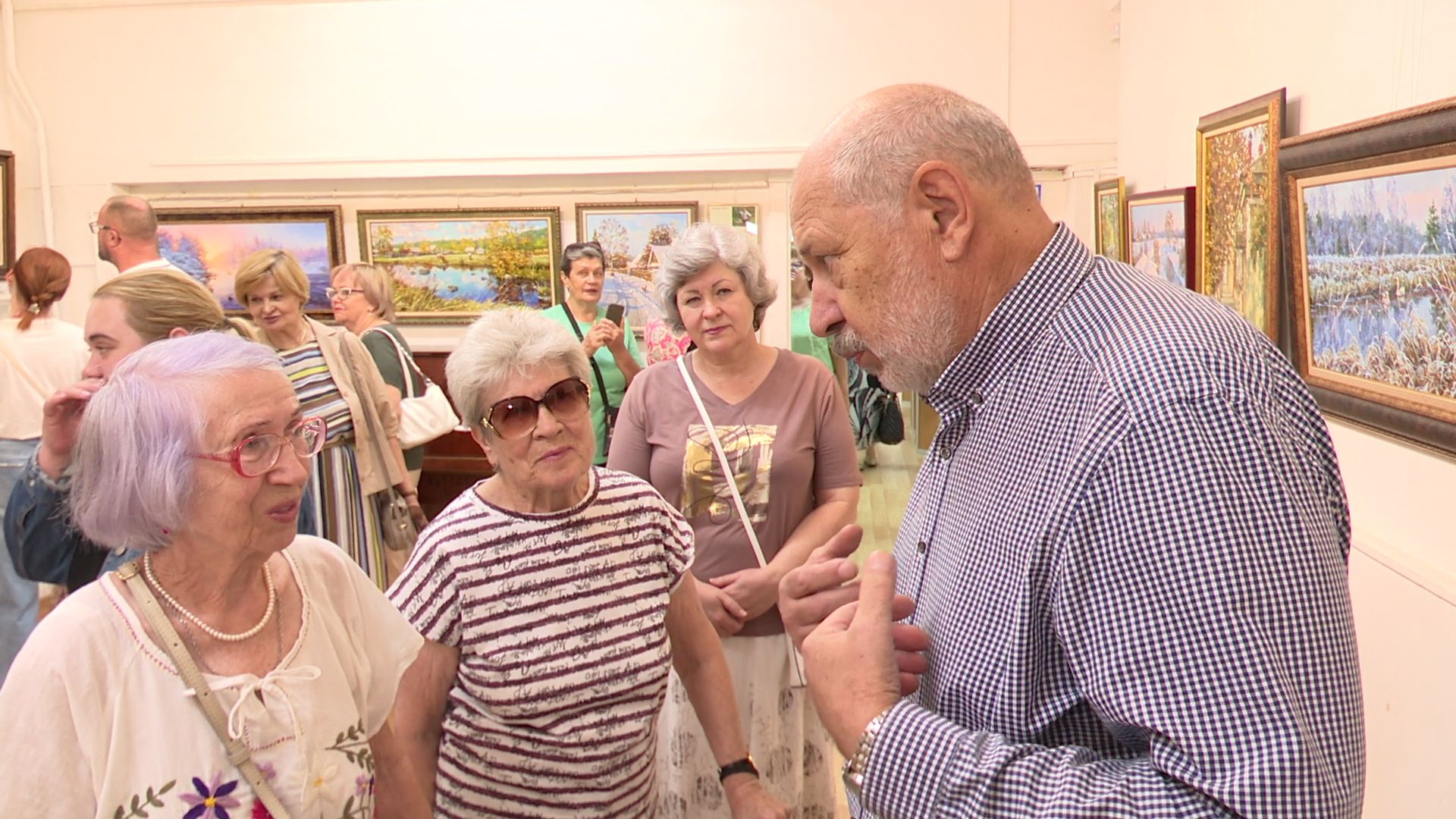 Реутов, выставка, музей, Как прекрасен этот мир, живопись, картины,Дмитрий Левин,