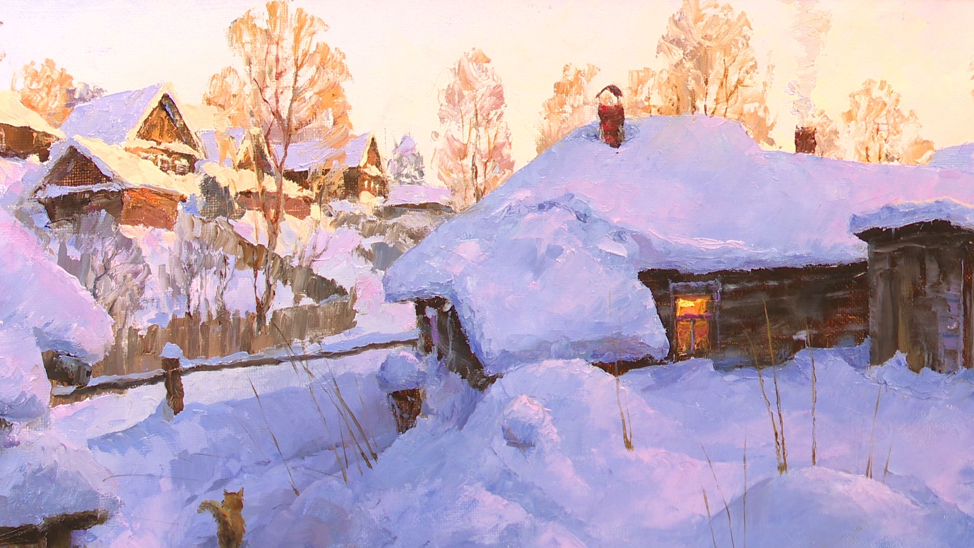 Реутов, выставка, музей, Как прекрасен этот мир, живопись, картины,Дмитрий Левин,