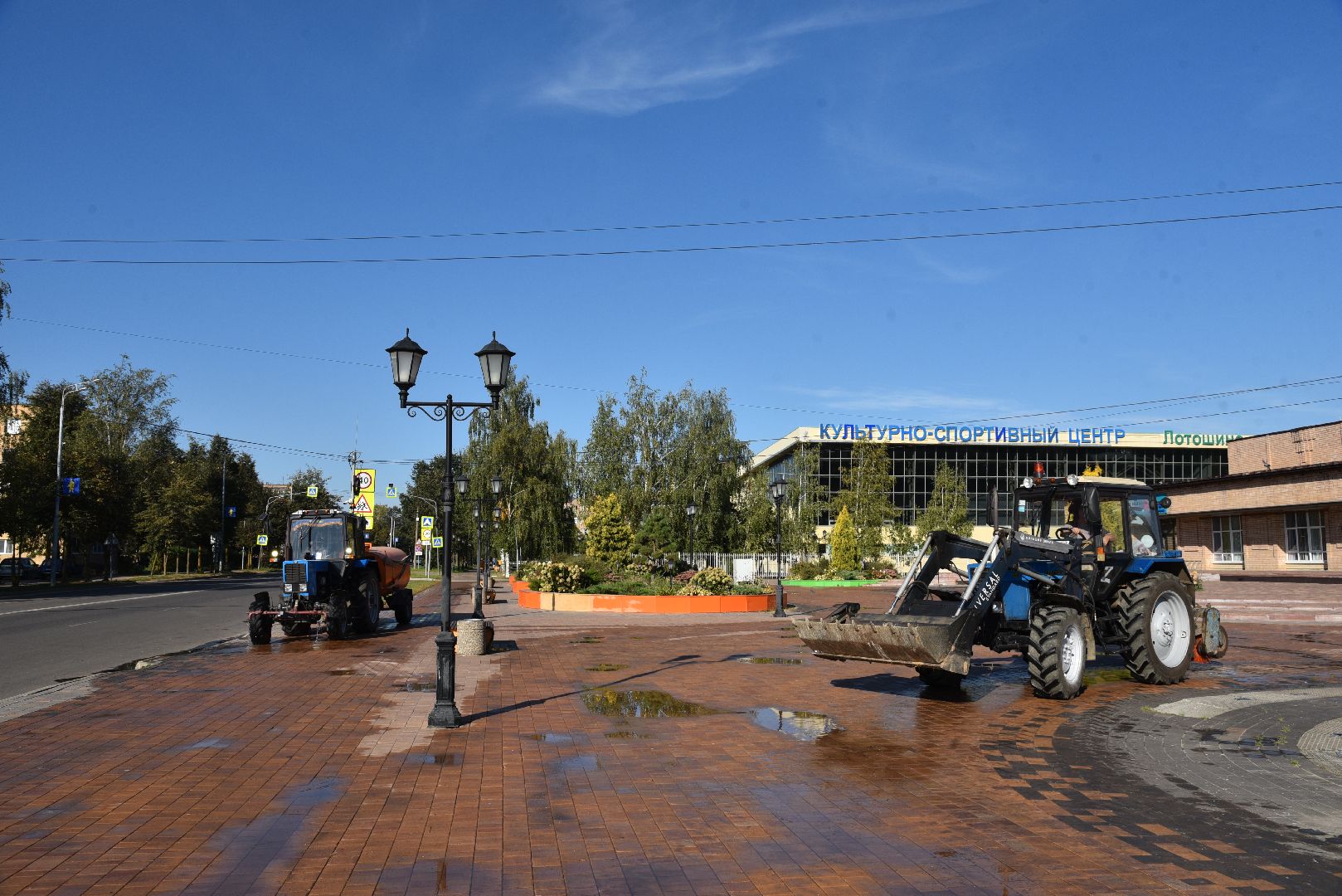 лотошино, благоустройство, уборка улиц,