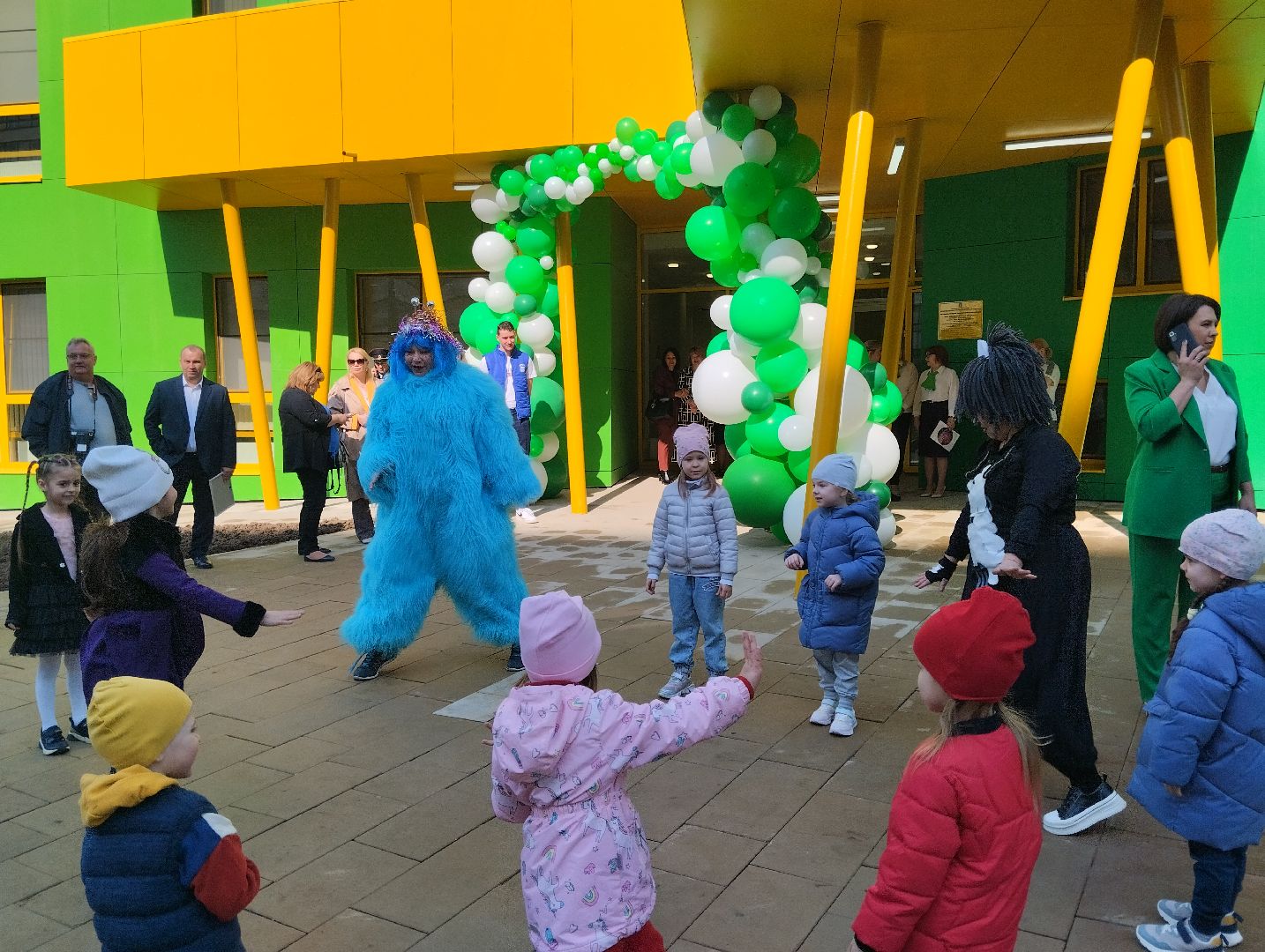 Детский сад, открытие