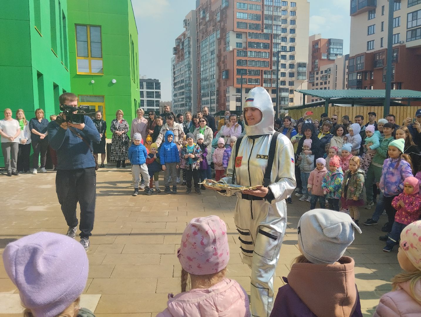 Детский сад, открытие