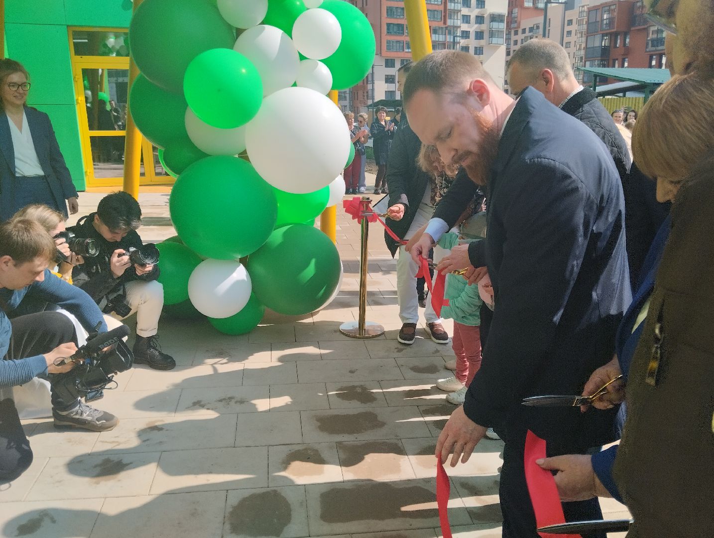 Детский сад, открытие