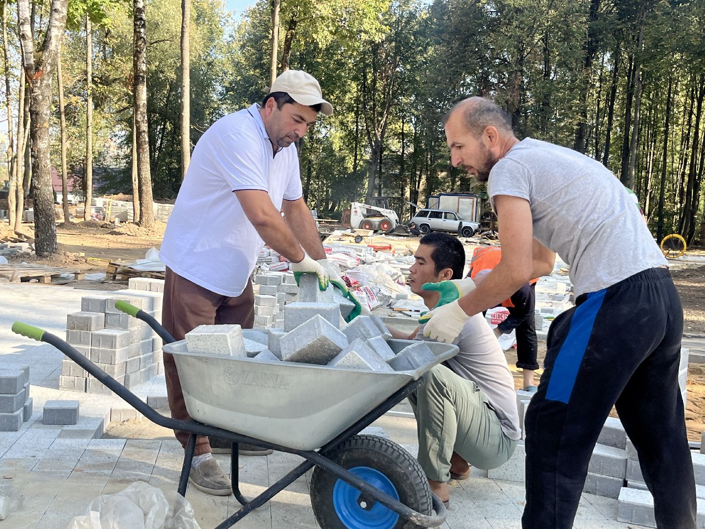 наро-фоминск, наро-фоминский городской округ, Бобруйский сквер, благоустройство 2024,