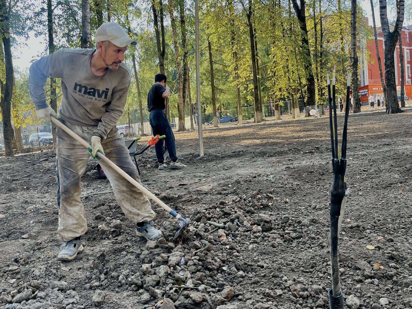 наро-фоминск, наро-фоминский городской округ, Бобруйский сквер, благоустройство 2024,