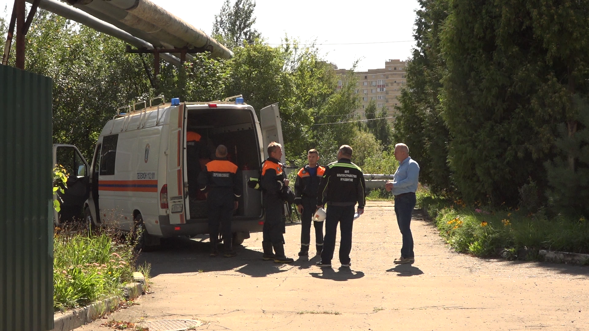 учения антитеррор, учения го и чс, Власиха котельная 3, тренировка ликвидация ЧС, Промспас,